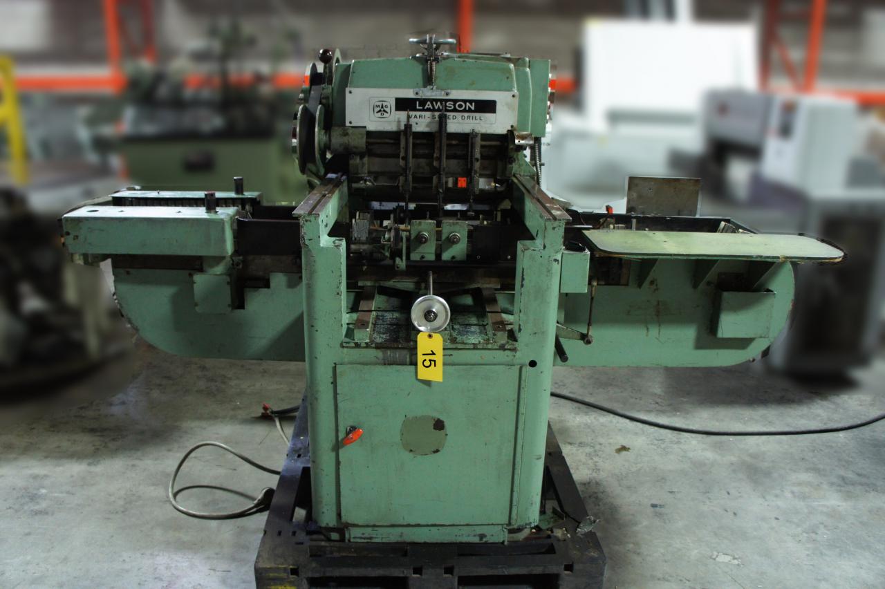 Lot 9 Lawson Auto Paper Drill 3 Drill Heads WireBids